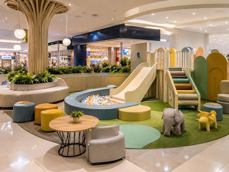 Shopping Mall Corner Indoor Playground