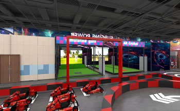 Pro Golf Simulator Interactive Sports Attraction