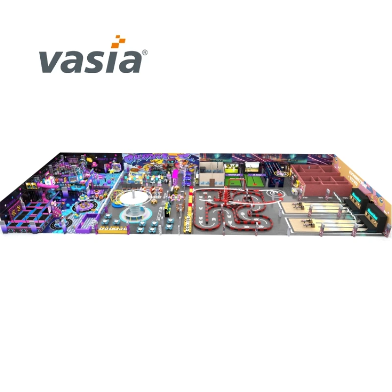 Vasia Play indoor maze escape room, AR interactive amusement park equipment