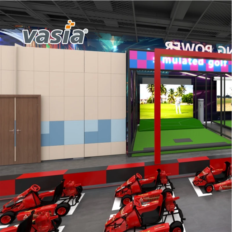 Vasia Play indoor amusement park, go‑kart track and arcade game equipment