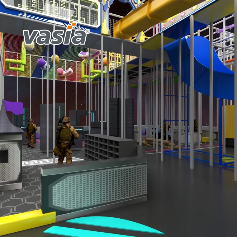 Vasia Play high‑ROI shopping mall indoor playground, profitable CE‑certified commercial soft play equipment