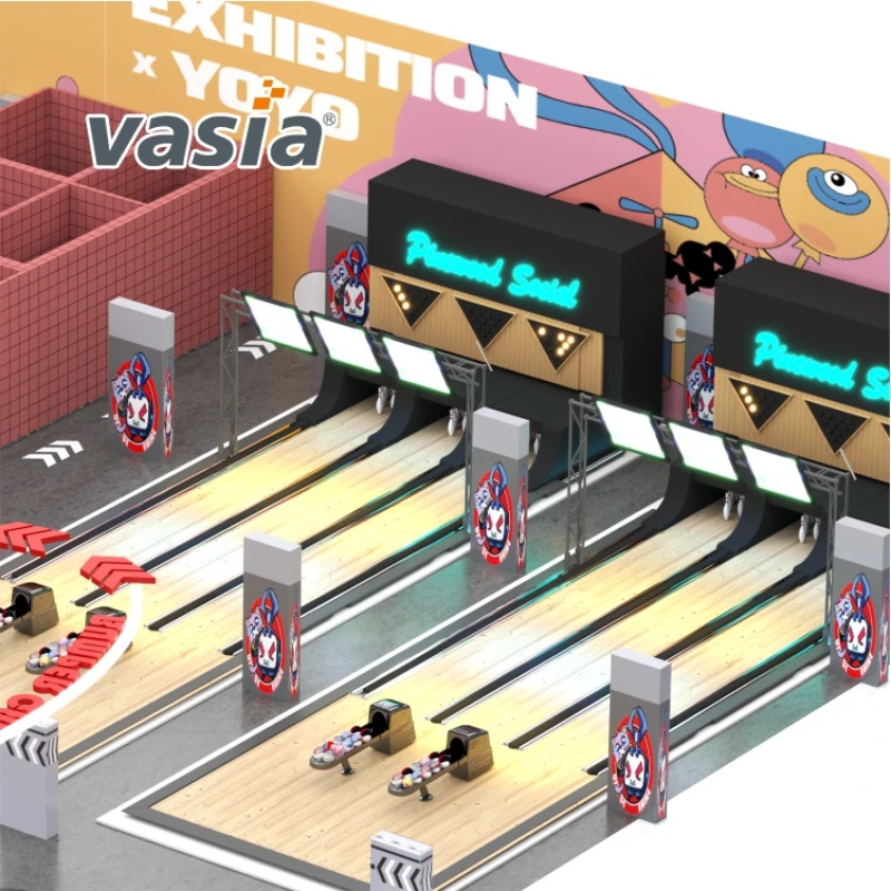 3D render of commercial family entertainment center by Vasia Play