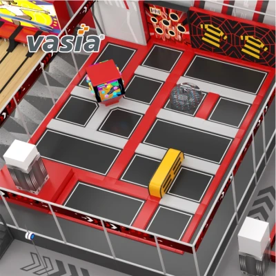 Commercial shopping mall indoor trampoline playground full‑set equipment