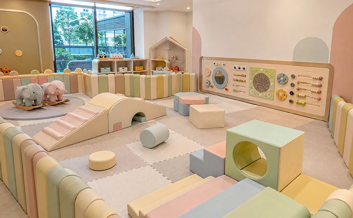 50m² Toddler Safe Zone Soft Play Area
