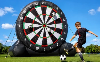 Giant Soccer Darts Interactive Sports Attraction