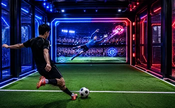 Penalty Kick Simulator Interactive Sports Attraction