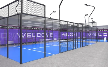 Smash Tennis Simulator Interactive Sports Attraction