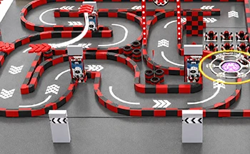 Slot Car Racing Track Indoor Playground Attraction