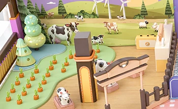 Cow Milking Simulator Indoor Playground Attraction