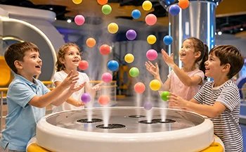 Ball Floating Machine Indoor Playground Attraction