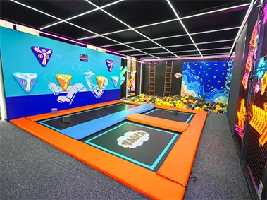 Reaction Wall Indoor Playground Attraction