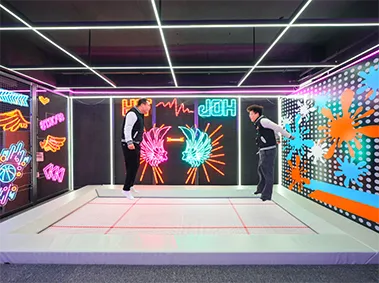 High Performance Trampoline Indoor Playground Attraction