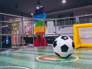 Football Area Indoor Playground Attraction