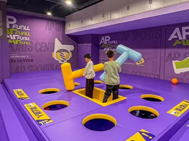 Interactive Jump Indoor Playground Attraction